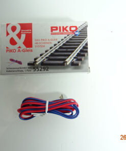 Piko H0 55292 Schienenverbinder mit Anschluß 1 Stück siehe Foto in OVP CK3185