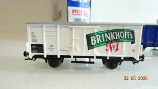 Piko H0 58357 A/B/C Bierwagen Set 3 tlg. der DB in OVP PR7974 – Bild 3