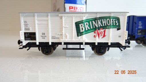 Piko H0 58357 A/B/C Bierwagen Set 3 tlg. der DB in OVP PR7974 – Bild 6