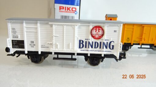 Piko H0 58364 A/B/C Bierwagen Set 3 tlg. der DB in OVP PR7975 – Bild 3