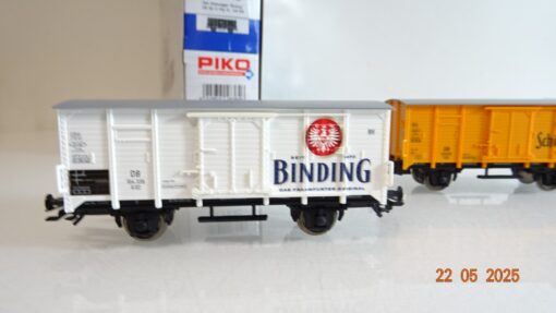 Piko H0 58364 A/B/C Bierwagen Set 3 tlg. der DB in OVP PR7975 – Bild 6