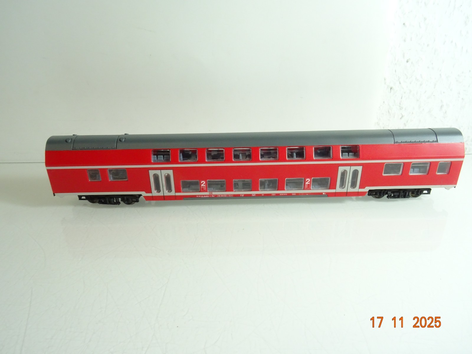 Piko H0 Doppelstock-Wagen 2. Klasse 50 80 25-04 804-4 der DB RR4645 o.