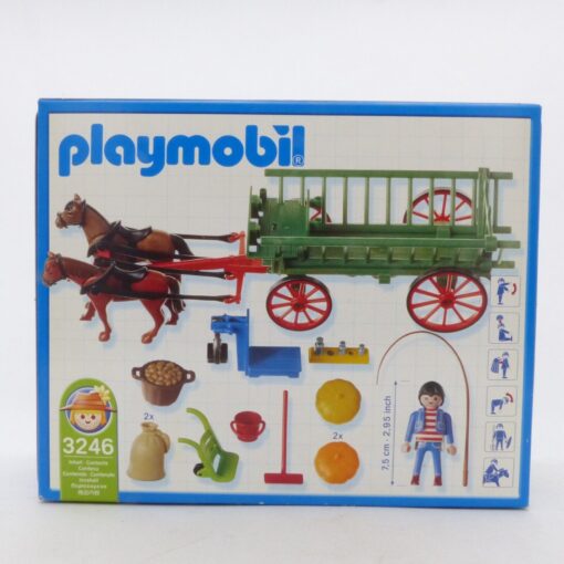 Playmobil 3246 Leiterwagengespann siehe Foto in OVP EX4713 – Bild 3