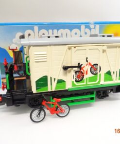 Playmobil Spur G 4115 Gedeckter Güterwagen Fahrradtransport in OVP JL153
