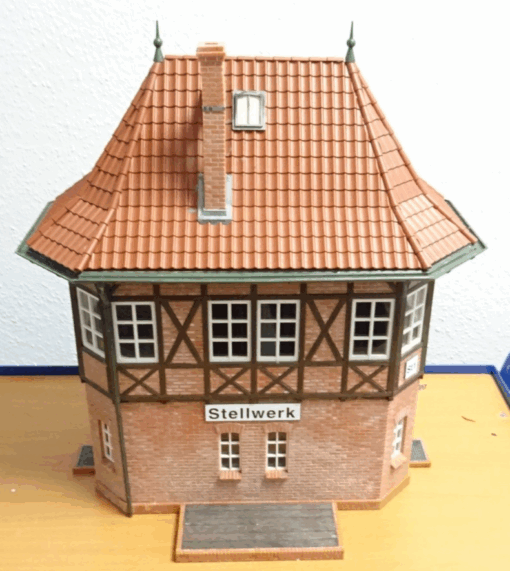 Pola Spur G Stellwerk Fertigmodell siehe Foto aus Anlagenrückbau CK9716 o.