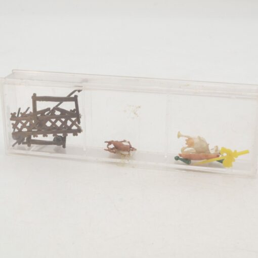 Preiser 1:87 Figuren 3 Ziegen ,1 Schwein und Zäune in EVP RG9149 – Bild 3