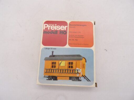 Preiser H0 752 Bausatz Baustellenwagen in OVP QR8246 – Bild 3