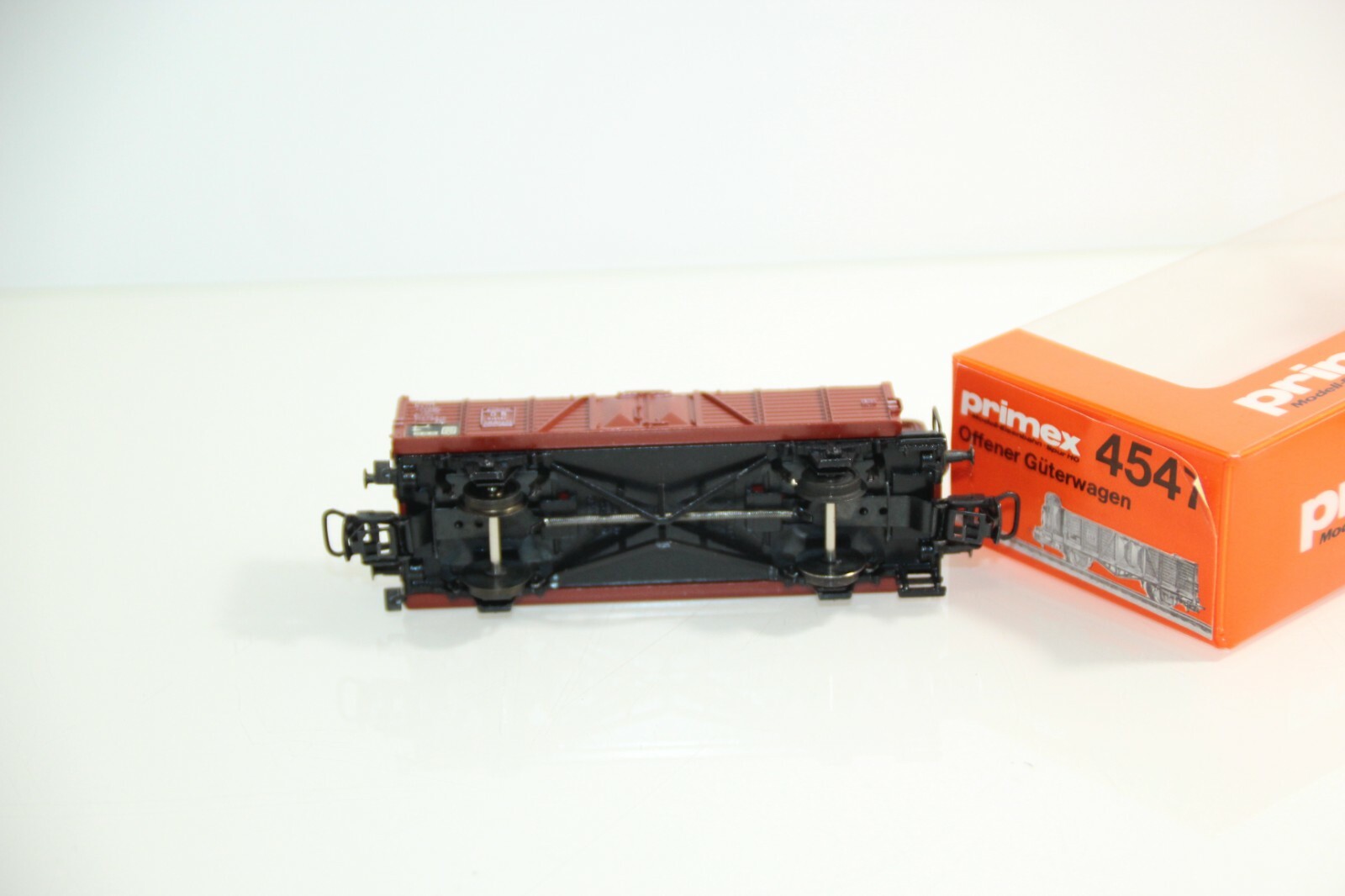 Primex H0 4547 Hochbordwagen mit Brhs. der DB in OVP GS3620 – Bild 3