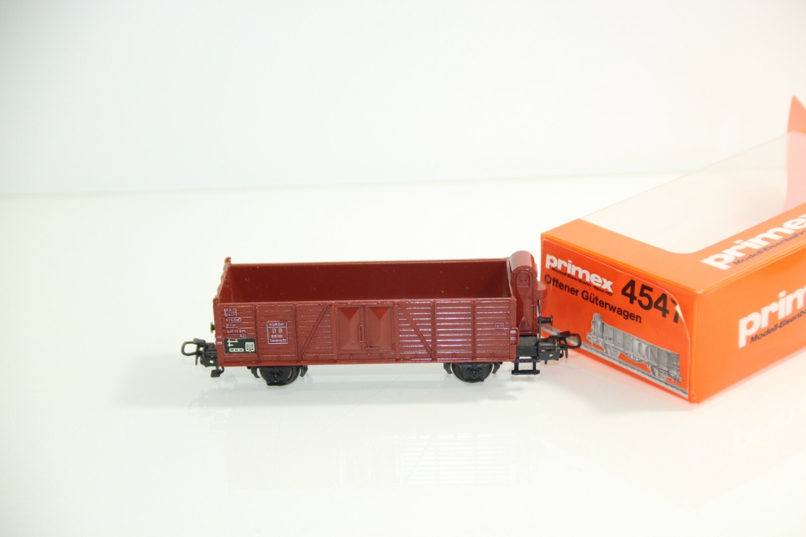 Primex H0 4547 Hochbordwagen mit Brhs. der DB in OVP GS3620