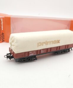 Primex H0 4554 Niederbordwagen mit Plane in OVP RR1494