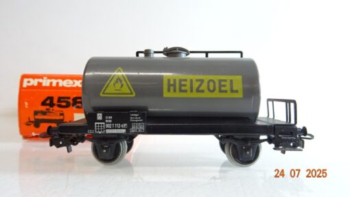 Primex H0 4582 Kesselwagen Heizoel der DB in OVP PR9222 – Bild 3