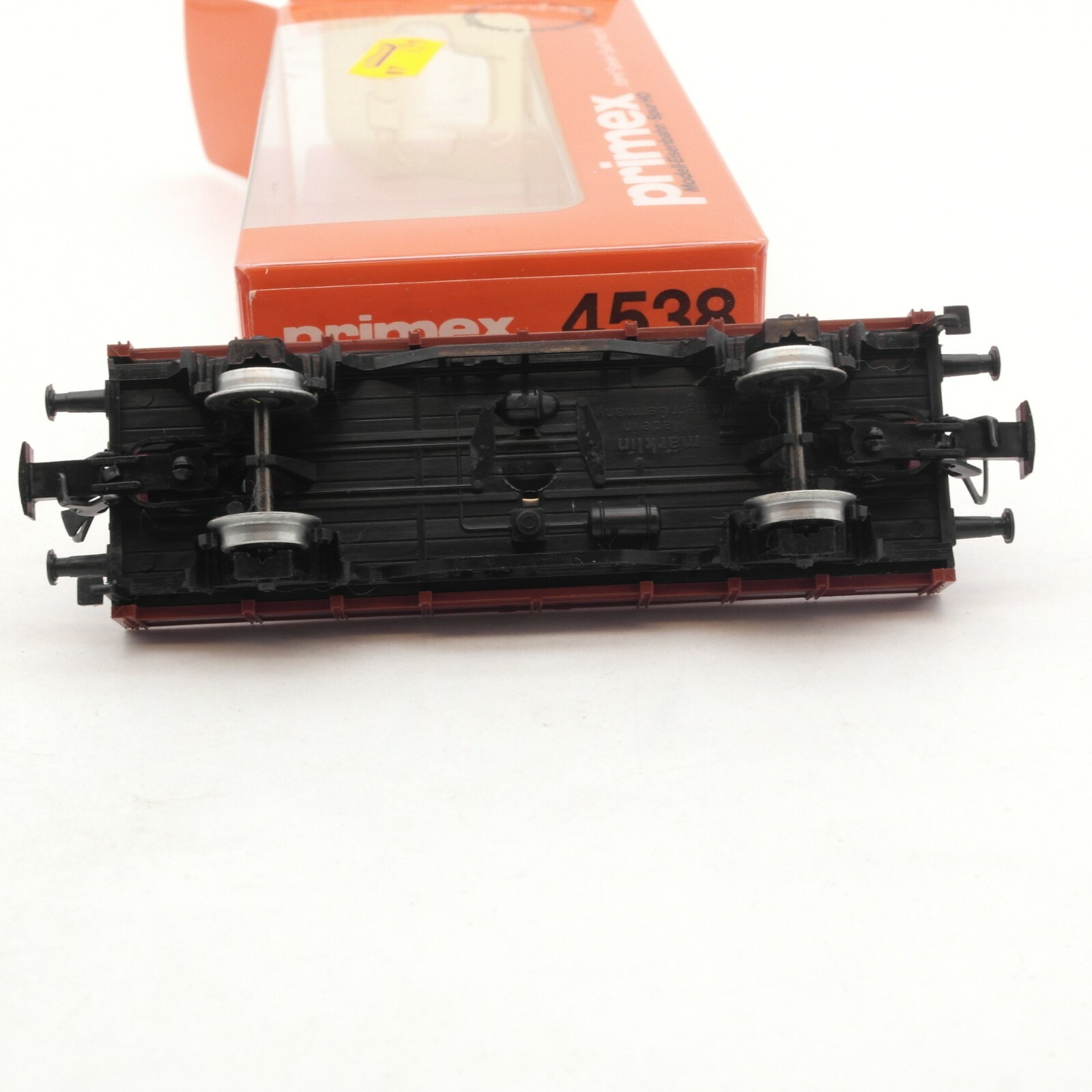 Primex Märklin H0 4538 Niederbordwagen der DB in OVP RA492 – Bild 3
