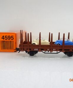 Primex Märklin H0 4595 Rungenwagen mit 2 Isetta der DB in OVP PR5762