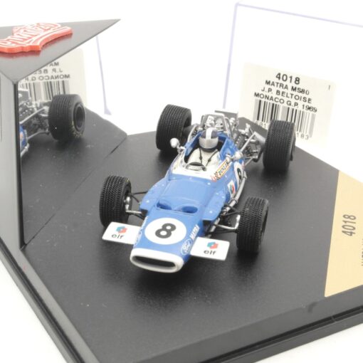 Quartzo 1:43 4018 Matra MS 80 J.P. Beltoise Monaco G.P. 1969 in PC Box QR9480 – Bild 5