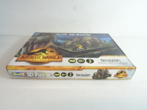 Revell 00242 3D Puzzle Jurassic World Park Triceratops neuwertig in OVP QR5480 – Bild 3