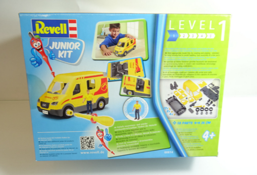 Revell 1:20 00814 Junior Kit - Paketwagen in OVP AR8227 – Bild 4