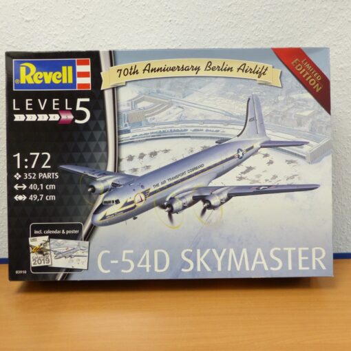 Revell 1:72 Bausatz 03910 G-54D Skymaster in OVP EX4174