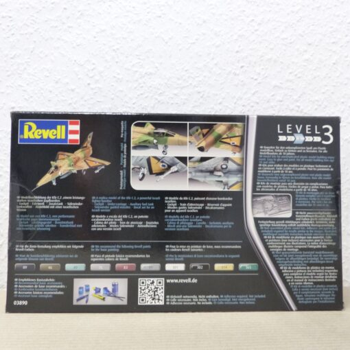 Revell 1:72 Bausatz-Nr.: 03890 IAI Kfir C.2, in OVP EX2720 – Bild 3