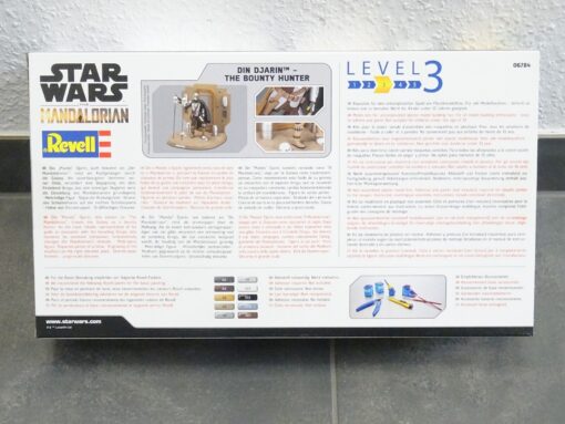 Revell 1:9 Star Wars Bausatz-Nr.: 06784 Din Djarin Bounty Hunter, in OVP EX2669 – Bild 3