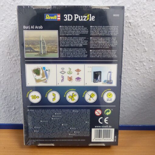 Revell 3D Puzzle 00202 Burj Al Arab in ungeöffneter OVP EX3896 – Bild 3