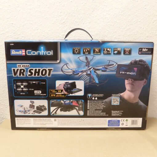Revell Control Nr.: 23908 VR Quadrocopter VR Shot, in OVP EX2698 – Bild 3