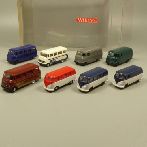 Rietze 1:160 Konvolut diverse Mercedes L319 und VW T1 Modelle in EVP EX6346
