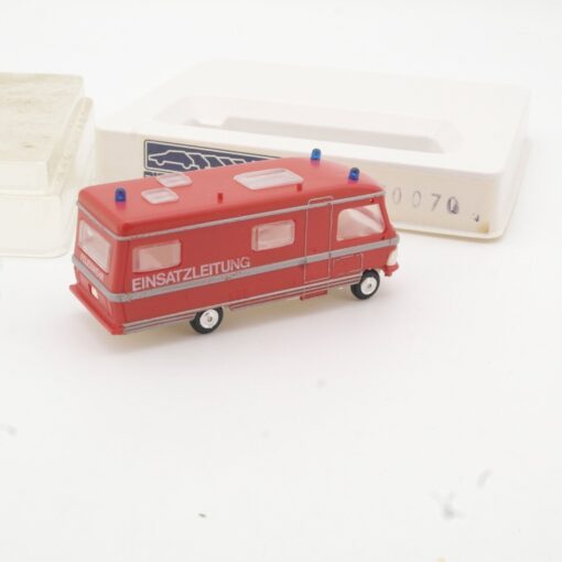 Rietze 1:87 50070 Hymer Wohnmobil Feuerwehr Einsatzleitung in OVP QR4613 – Bild 3