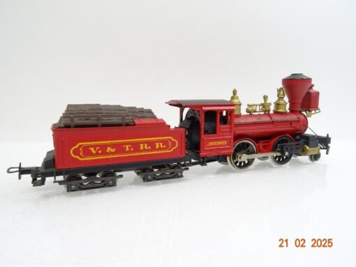Rivarossi H0 1208 US Dampflok 4-4-0 J.W. Bowker V.&T.R.R. in OVP LE8813 – Bild 3