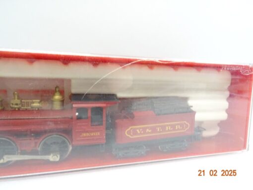 Rivarossi H0 1208 US Dampflok 4-4-0 J.W. Bowker V.&T.R.R. in OVP LE8813 – Bild 5