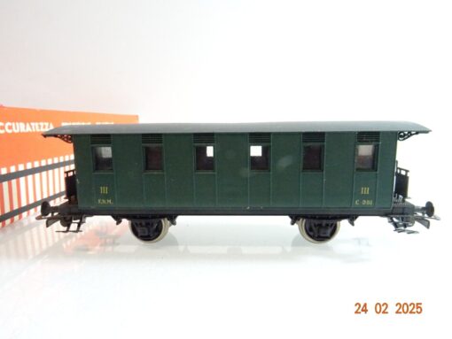 Rivarossi H0 Personenwagen 3.Kl. Como-Varese C.351 der FN Milano in OVP PR6213 – Bild 3