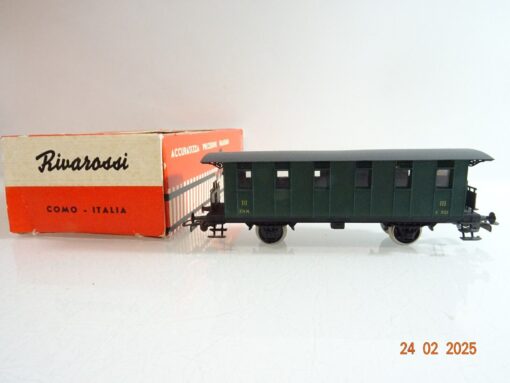 Rivarossi H0 Personenwagen 3.Kl. Como-Varese C.351 der FN Milano in OVP PR6213
