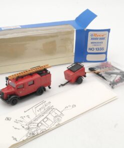 Roco 1:87 1335 Mercedes L 1500 S LF 8 mit Anhänger in OVP RR1152