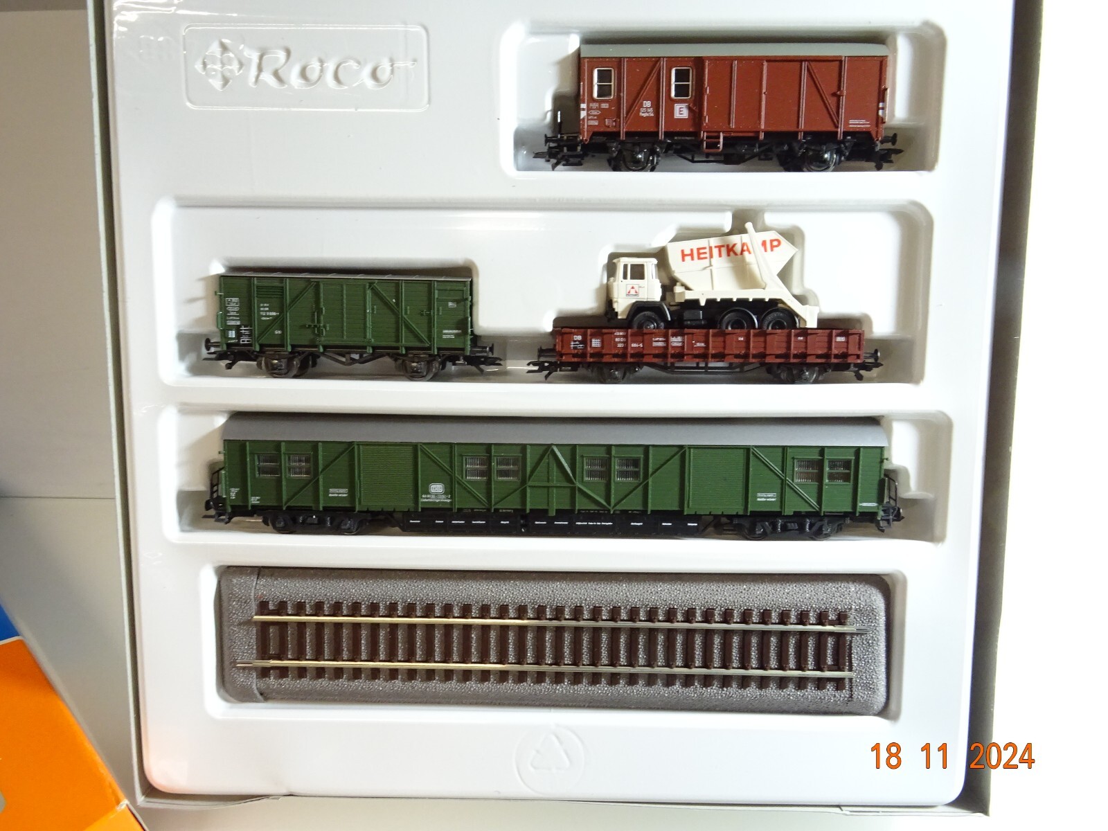 Roco 44023 Bauzug Set Heitkamp der DB in OVP PR3907 – Bild 3