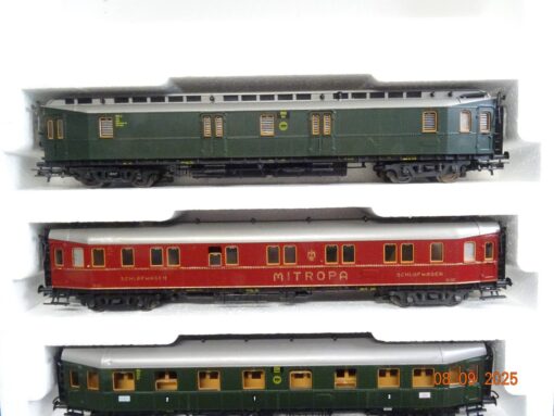 Roco H0 04060S Personenwagen-Set 6tlg. Hechtwagen der DRG in OVP JL2876 – Bild 3