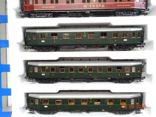 Roco H0 04060S Personenwagen-Set 6tlg. Hechtwagen der DRG in OVP JL2876 – Bild 4