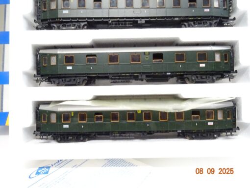 Roco H0 04060S Personenwagen-Set 6tlg. Hechtwagen der DRG in OVP JL2876 – Bild 5