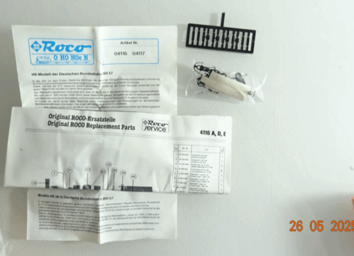 Roco H0 04116 Ersatzteile Zurüstteile siehe Foto CK8493 o.
