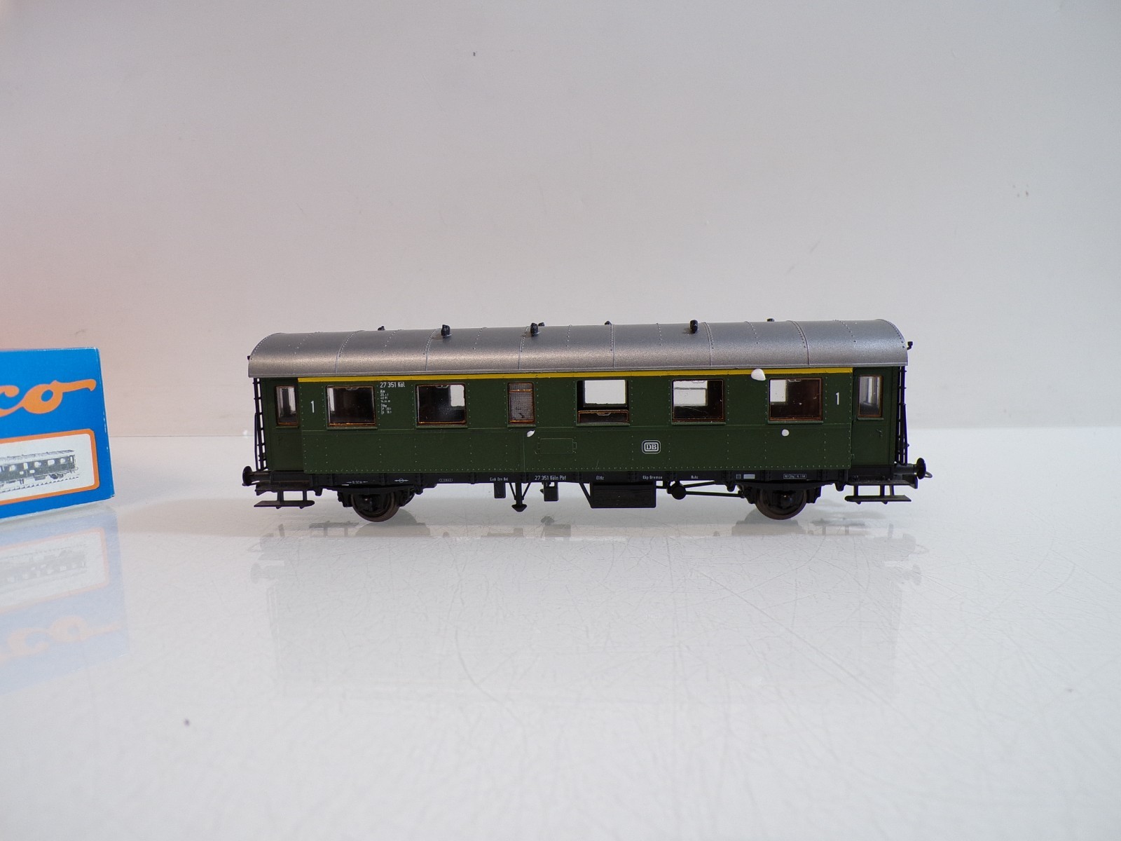 Roco H0 4203A Personenwagen 1.Kl. der DB in OVP BH1823 – Bild 3