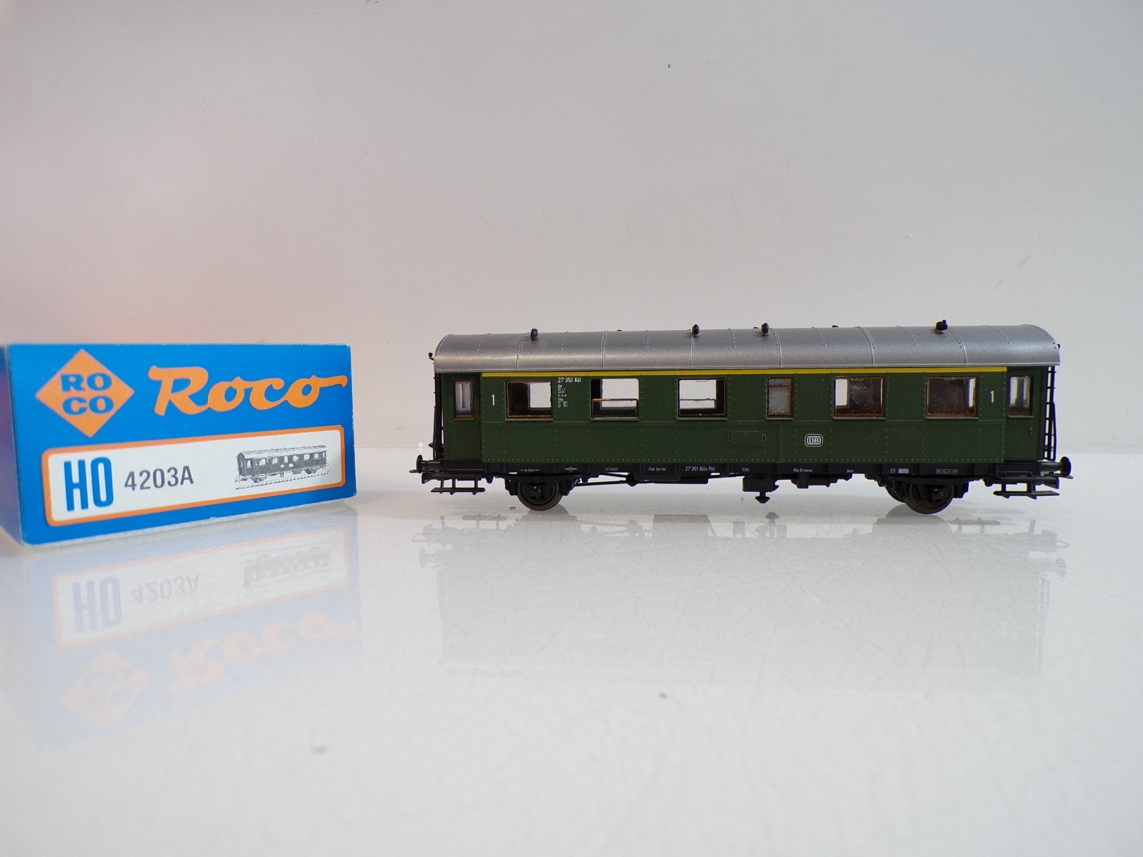 Roco H0 4203A Personenwagen 1.Kl. der DB in OVP BH1823