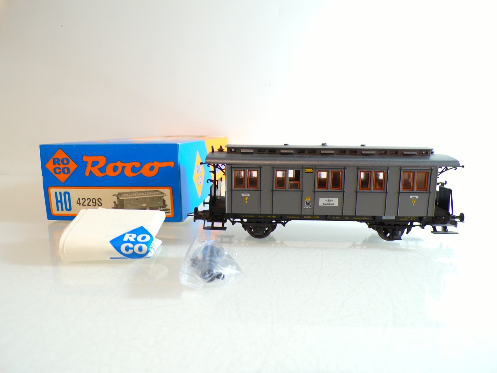 Roco H0 4229S Personenwagen 4.Kl. der K.P.E.V. in OVP BH1350