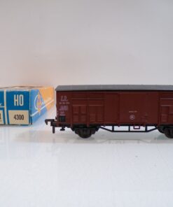 Roco H0 4300 gedeckter Güterwagen Spitzdach der FS in OVP BH1728
