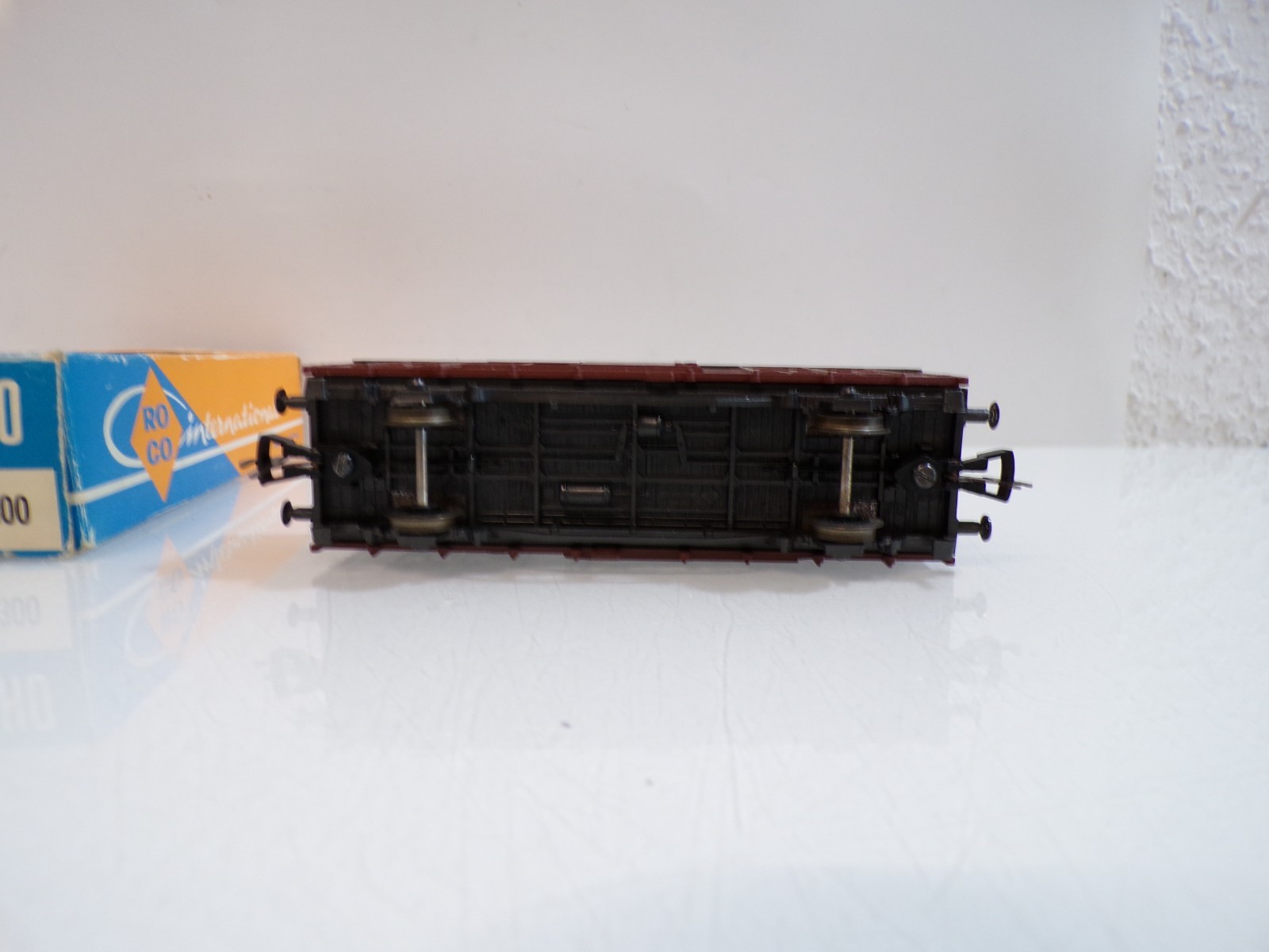 Roco H0 4300 gedeckter Güterwagen Spitzdach der FS in OVP BH1728 – Bild 4