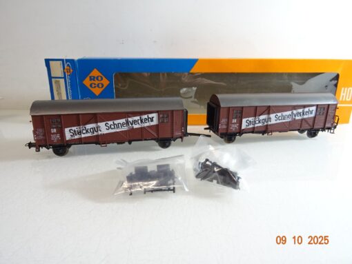Roco H0 4329 Güterwagen Leig-Einheit Stückgut-Schnellverkehr in OVP RR3811
