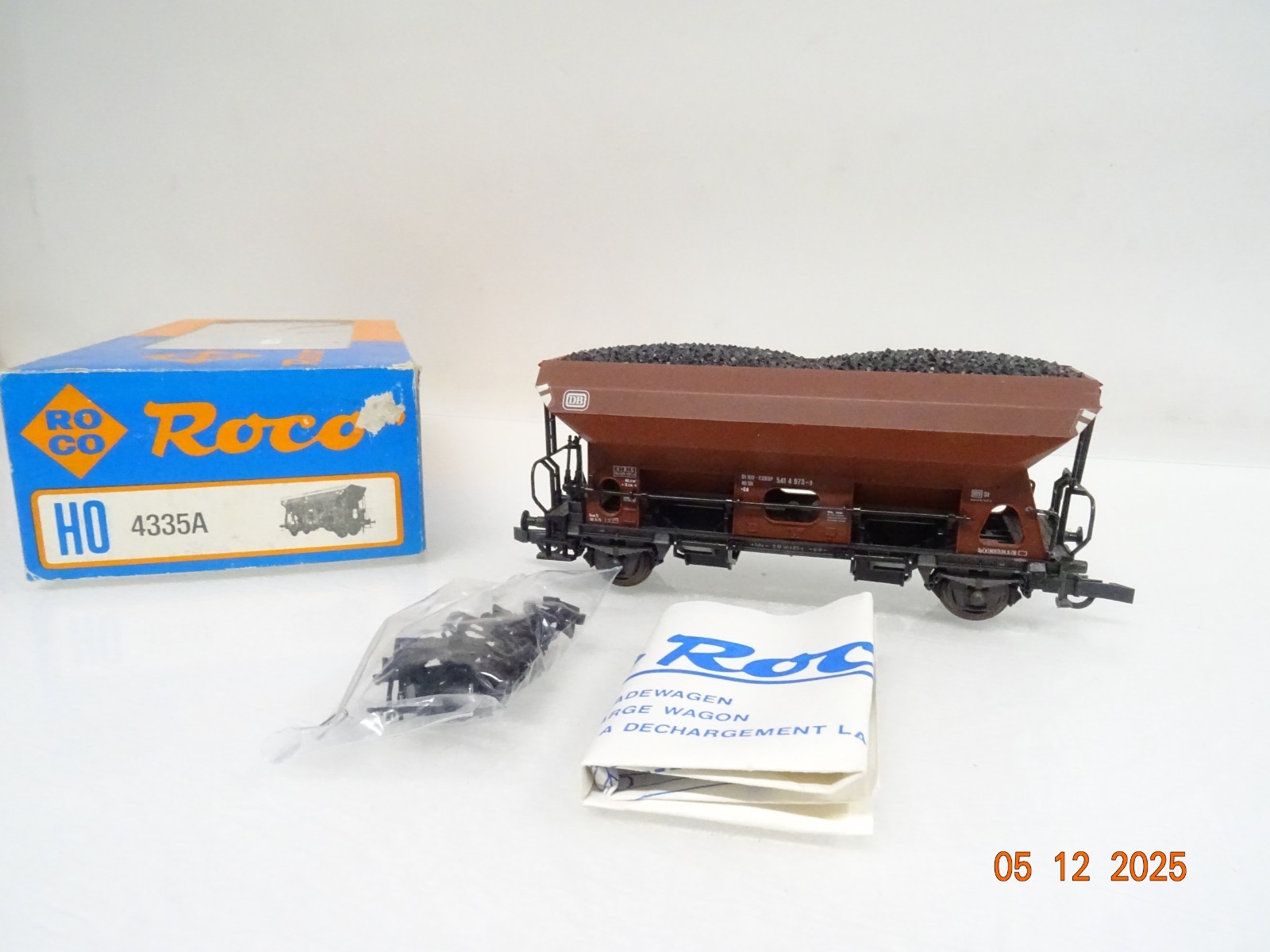 Roco H0 4335A AC Seitenentladewagen der DB in OVP für Märklin BH1684
