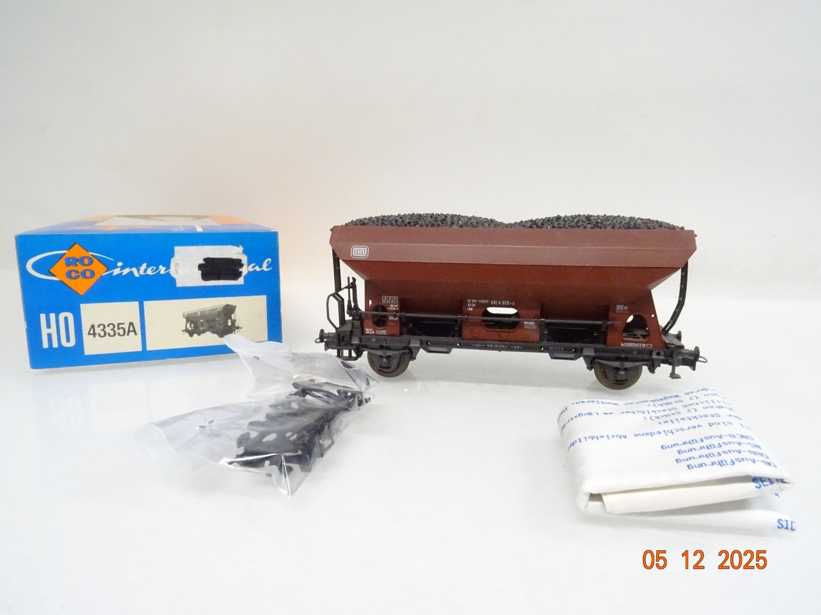 Roco H0 4335A AC Seitenentladewagen der DB in OVP für Märklin BH1685