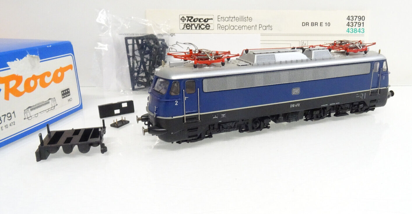 Roco H0 43791 E-Lok E 10 472 der DB Lenz Digital DSS in OVP LE2504