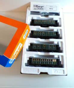 Roco H0 44018 Personenzug-Set 4 tlg. der K.Bay.Sts.B in OVP BH1359