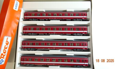 Roco H0 44087 Wagen-Set Personenwagen Le Capitole 4 tlg. der SNCF in OVP PR9635