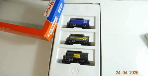 Roco H0 44088 Kesselwagen-Set 3 tlg. der DB in OVP PR7286