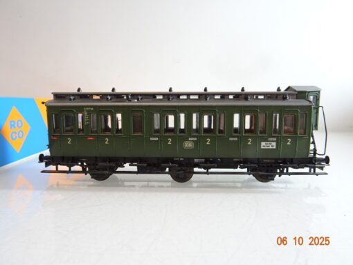 Roco H0  44206A Abteilwagen 2.Kl.der DB in OVP BH366 – Bild 3